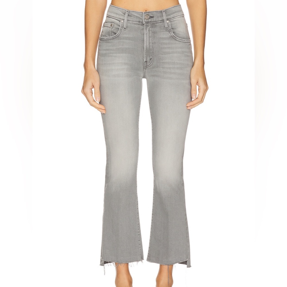 MOTHER INSIDER CROP STEP FRAY JEANS